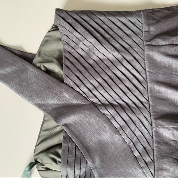 BCBGENERATION GRAY ONE SHOULDER MINI DRESS - Picture 8 of 12